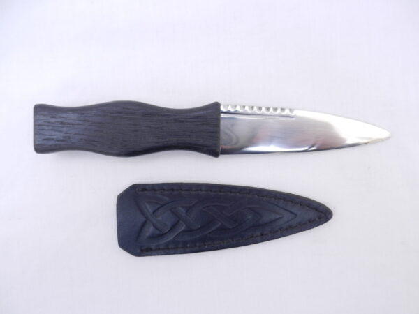 Scottish Bog Oak and Oak Sgian Dubh
