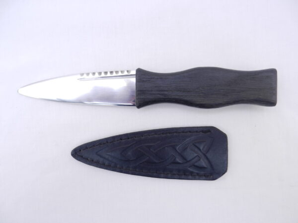 Scottish Bog Oak and Oak Sgian Dubh