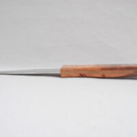 Burr Wych Elm Sgian Dubh with Sweet Chestnut, Scottish gift, Wedding gift