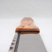 Burr Wych Elm Sgian Dubh with Sweet Chestnut, Scottish gift, Wedding gift