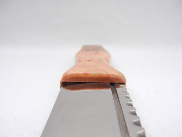 Burr Wych Elm Sgian Dubh with Sweet Chestnut, Scottish gift, Wedding gift