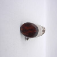 Scottish Red Deer Antler Kilt Pin with Surinese Snakewood
