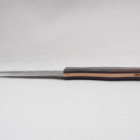 Macassar Ebony and African Blackwood Damascus Steel Sgian Dubh- sharpened, Scottish gift, Scottish, wedding gift, groom gift, mens gift
