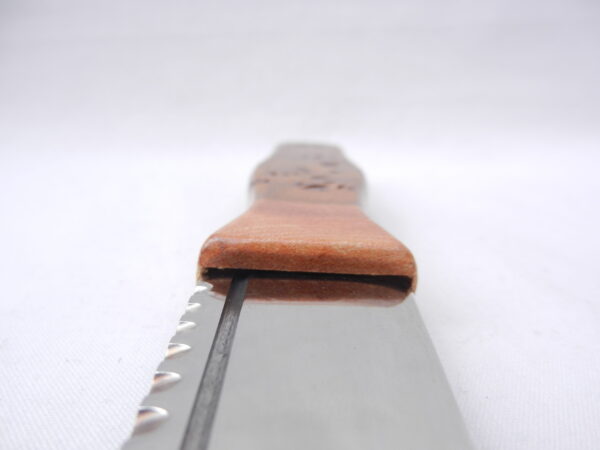 DSCN3921 Burr Wych Elm and Sweet Chestnut Sgian Dubh, Scottish knife, kilt knife, Scottish gift, wedding gift