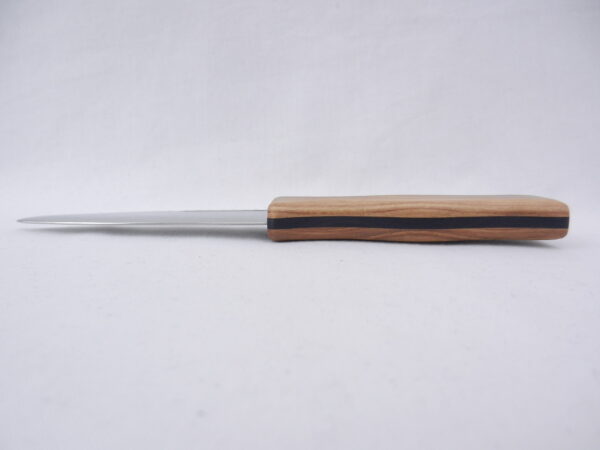 DSCN3998 Sgian Dubh in Scottish Laburnum with African Blackwood, Scottish knife, kilt knife