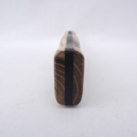 DSCN3999 Sgian Dubh in Scottish Laburnum with African Blackwood, Scottish knife, kilt knife