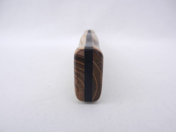 DSCN3999 Sgian Dubh in Scottish Laburnum with African Blackwood, Scottish knife, kilt knife