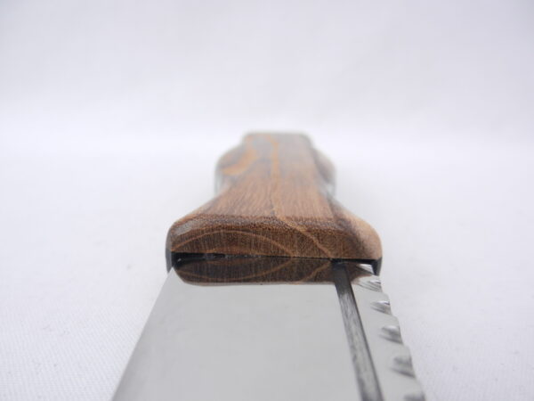 DSCN4001 Sgian Dubh in Scottish Laburnum with African Blackwood, Scottish knife, kilt knife