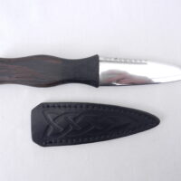 DSCN4003 Sgian Dubh in Wenge and Scottish Bog Oak, Scottish knife, kilt knife, Scottish gift, wedding gift, groom gift, best man gift, mens gift