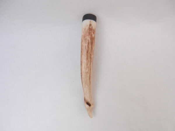 DSCN4069 Scottish Kilt Pin in Red Deer Antler and Bog Oak, Scottish gift, antler gift, wedding gift