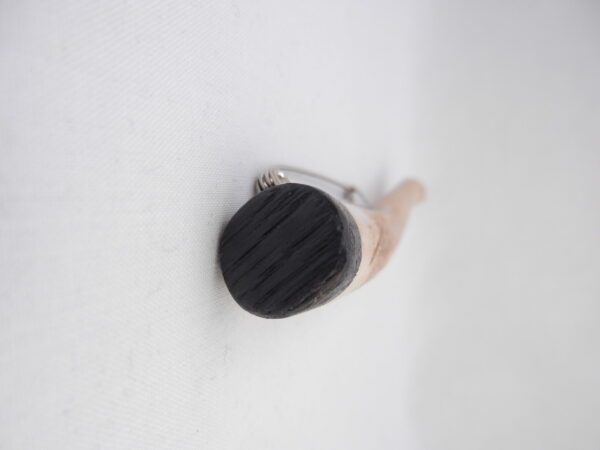 DSCN4070 Scottish Kilt Pin in Red Deer Antler and Bog Oak, Scottish gift, antler gift, wedding gift