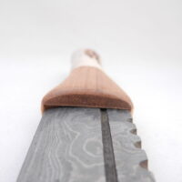 DSCN4107 New Damascus Steel Sgian Dubh in Red Deer Stag Antler and Scottish Walnut, Scottish gift, antler gift, wedding gift, groom gift, mens gift