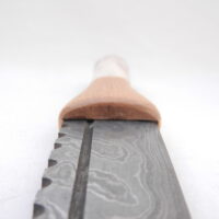 DSCN4108 New Damascus Steel Sgian Dubh in Red Deer Stag Antler and Scottish Walnut, Scottish gift, antler gift, wedding gift, groom gift, mens gift