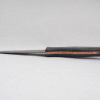 DSCN4126 Scottish Bog Oak and Oak Damascus Sgian Dubh, Scottish knife, Kilt knife, Scottish gift