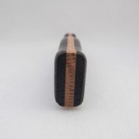 DSCN4127 Scottish Bog Oak and Oak Damascus Sgian Dubh, Scottish knife, Kilt knife, Scottish gift