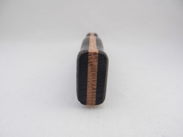 DSCN4127 Scottish Bog Oak and Oak Damascus Sgian Dubh, Scottish knife, Kilt knife, Scottish gift