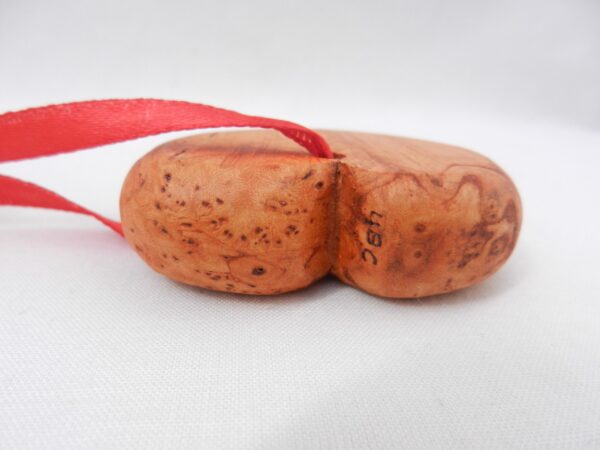 il_fullxfull.1919692845_2yte Hand Carved Burr Lime Heart: Scottish Wedding Favor