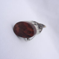 il_fullxfull.1994206202_dv64 Scottish Stag Antler Kilt Pin: Surinese Snakewood Accent
