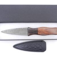 il_fullxfull.3193552691_qd2x Damascus Steel Sgian Dubh in Laburnum and African Blackwood, Scottish gift, wedding gift, groom gift, mens gift