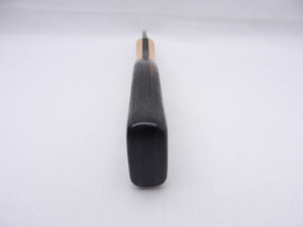 Damascus Steel Sgian Dubh in African Ebony and Hawthorn - sharpened, Scottish gift, wedding gift, groom gift, mens gift