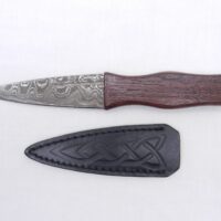 il_fullxfull.3942242806_c2de Sgian Dubh Damascus Steel in Indian Rosewood and Meranti, Scottish gift, wedding gift, groom gift, mens gift