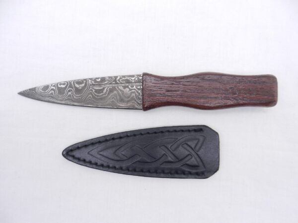 il_fullxfull.3942242806_c2de Sgian Dubh Damascus Steel in Indian Rosewood and Meranti, Scottish gift, wedding gift, groom gift, mens gift
