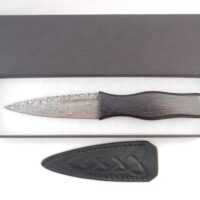 il_fullxfull.4310221103_9dj6 Sgian Dubh Damascus Steel in African Blackwood and Yew, Scottish gift, wedding gift, groom gift, mens gift