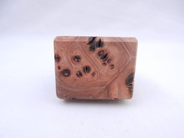 il_fullxfull.5214940847_h5on Scottish Burr Wych Elm Bottle Stopper: Wooden Wine Gift