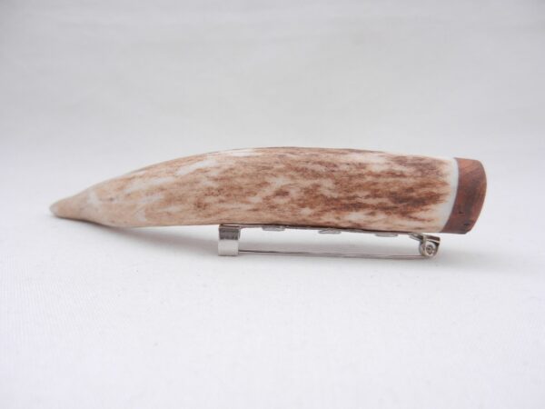 il_fullxfull.5341530917_qe5b Scottish Kilt Pin: Red Deer Antler & Burr Elm, Groom Gift