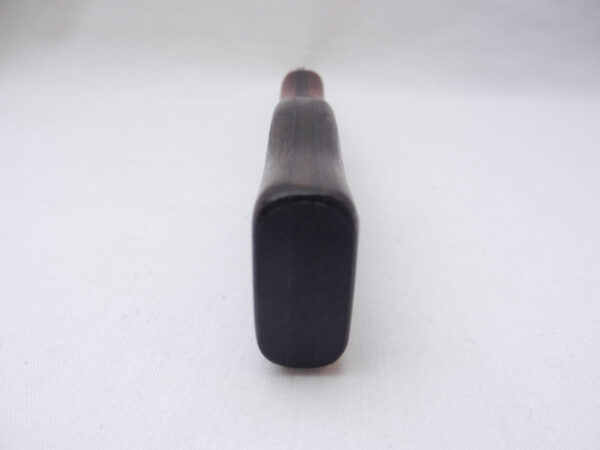 Sgian Dubh in African Blackwood and Surinese Snakewood with Damascus blade