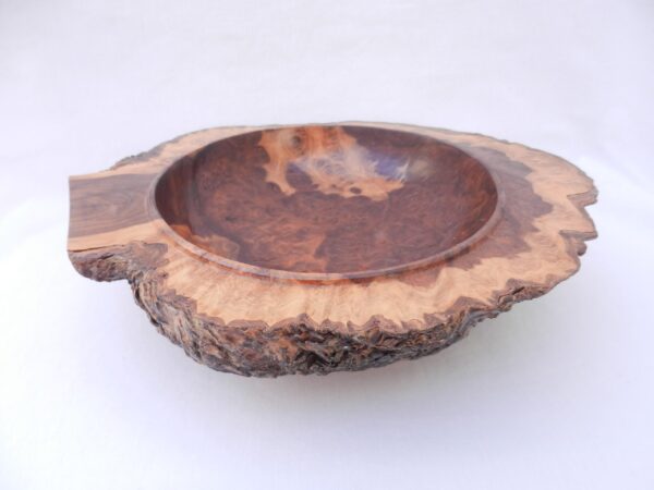 il_fullxfull.5702198314_oaqw Live Edge Coolibah Burr Bowl: Exotic Wood Turned Treen