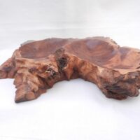 il_fullxfull.5745076638_kiob Live Edge Coolibah Burr Bowl: Carved Wood Treen