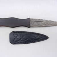 il_fullxfull.5763478526_sxpi Damascus Steel Sgian Dubh in African Blackwood & Burr Wych Elm sapwood