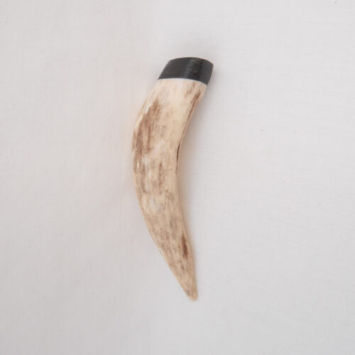 Scottish Kilt Pin: Red Deer Antler & Bog Oak, Mens Gift
