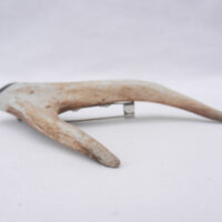 il_fullxfull.6084940324_2pvg Roe Deer Antler Kilt Pin: Scottish Bog Oak, Mens Gift