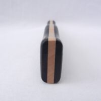 Macassar Ebony and African Blackwood Damascus Steel Sgian Dubh- sharpened, Scottish gift, Scottish, wedding gift, groom gift, mens gift