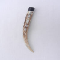 Scottish Kilt Pin: Red Deer Antler & Bog Oak, Mens Gift
