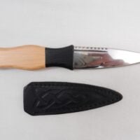 Scottish Sgian Dubh: Blackthorn & Bog Oak Kilt Knife