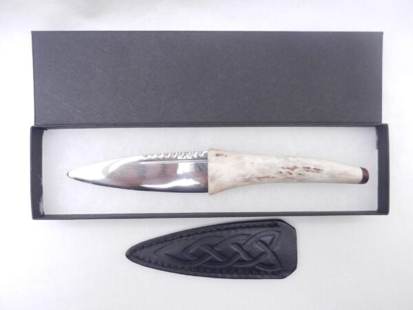 il_fullxfull.6323653774_5h8f Natural Sgian Dubh in Red Deer Antler and Wych Elm/Snakewood, kilt knife, Scottish gift, wedding gift, groom gift, best man gift, mens gift