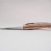 Natural Sgian Dubh in Scottish Red Deer Stag Antler and Burr Wych Elm Sapwood