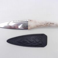 il_fullxfull.6371719789_j18e Natural Sgian Dubh in Red Deer Antler and Wych Elm/Snakewood, kilt knife, Scottish gift, wedding gift, groom gift, best man gift, mens gift