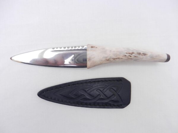 il_fullxfull.6371719789_j18e Natural Sgian Dubh in Red Deer Antler and Wych Elm/Snakewood, kilt knife, Scottish gift, wedding gift, groom gift, best man gift, mens gift