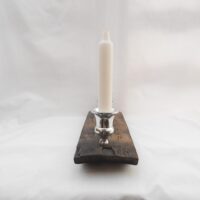 il_fullxfull.6448773243_pgu0 Oak Whisky Cask Stave Candle Holder: Triple Candle Gift