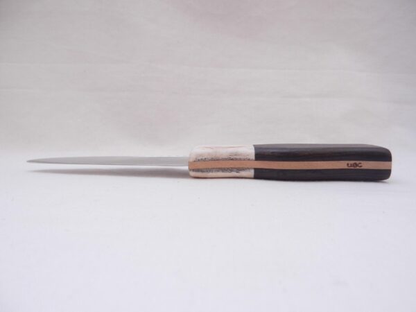 African Blackwood Sgian Dubh: Red Deer Antler Kilt Knife, Scottish Gift