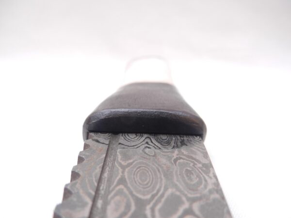 il_fullxfull.6580712301_q7xc Damascus Steel Sgian Brew in Red Deer Stag Antler and African Blackwood, Scottish gift, antler gift, wedding gift, groom gift, mens gift