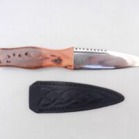 il_fullxfull.6670649162_71f6 Burr Wych Elm Sgian Dubh: Scottish Highland Dress Knife