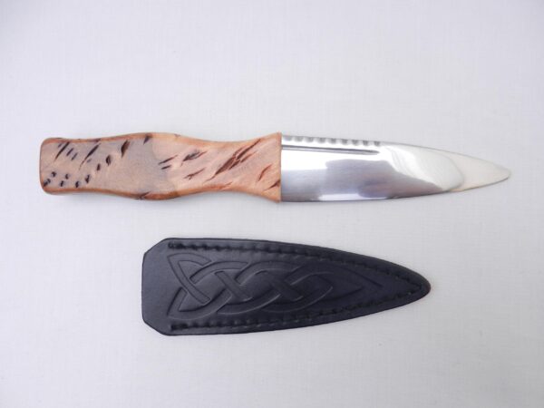 il_fullxfull.6718686397_l62e Burr Wych Elm Sgian Dubh: Scottish Highland Dress Knife