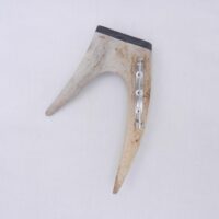 il_fullxfull.6731140614_rkm5 Scottish Kilt Pin: Red Deer Antler & Bog Oak, Horn Gift
