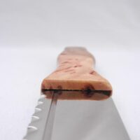Burr Wych Elm Sgian Dubh: Scottish Highland Dress Knife