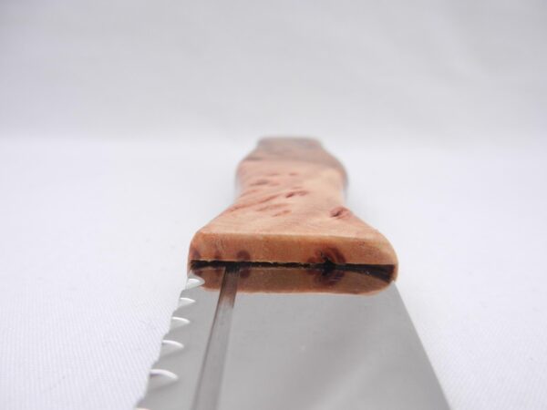 Burr Wych Elm Sgian Dubh: Scottish Highland Dress Knife